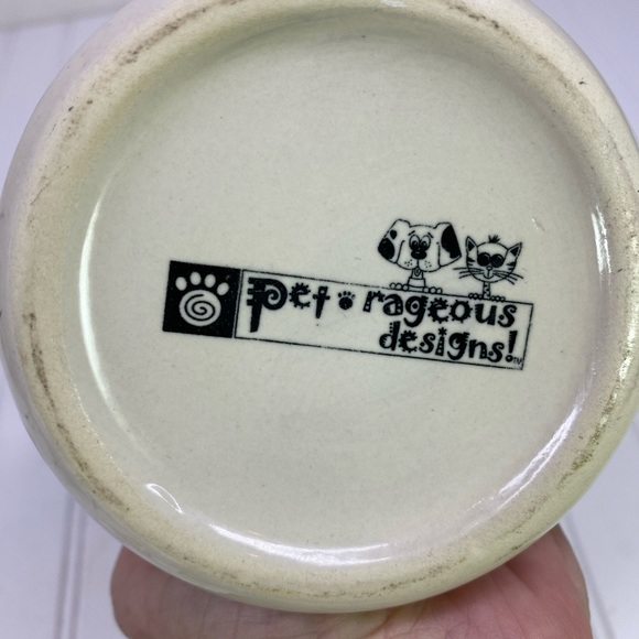 Pet -Rageous  pink & cream dog lover mug - Picture 7 of 8